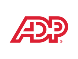 Logo for ADP.